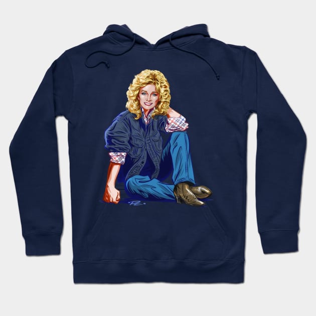 Barbara Mandrell - An illustration by Paul Cemmick Hoodie by PLAYDIGITAL2020